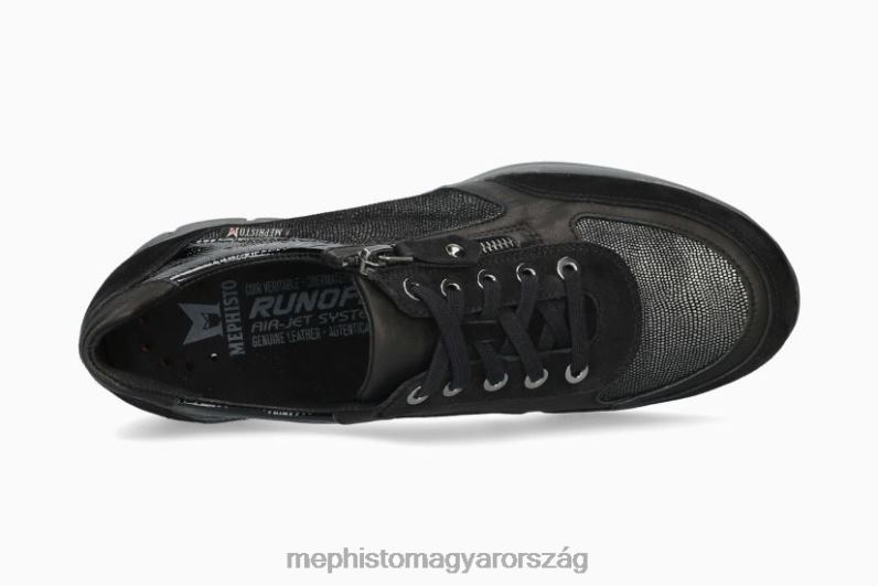 nők HL0DX288 ylona fekete Mephisto tornacipő