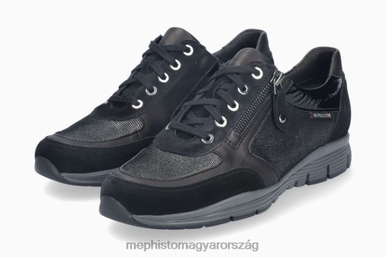nők HL0DX288 ylona fekete Mephisto tornacipő