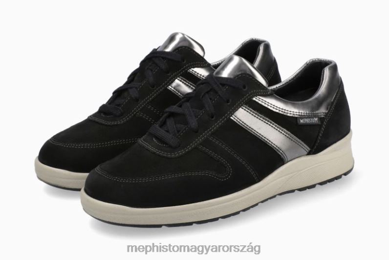 nők HL0DX299 rebeca fekete Mephisto tornacipő