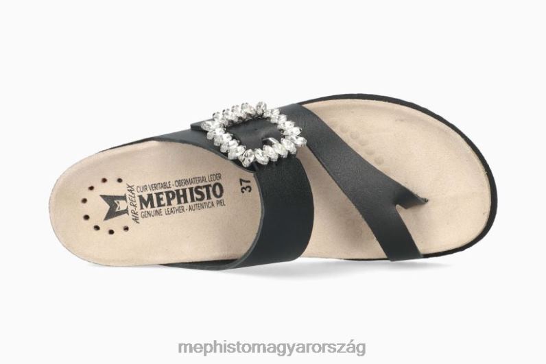nők HL0DX30 hambre fekete Mephisto szandál