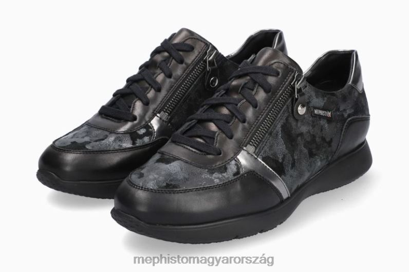 nők HL0DX301 monia fekete Mephisto tornacipő