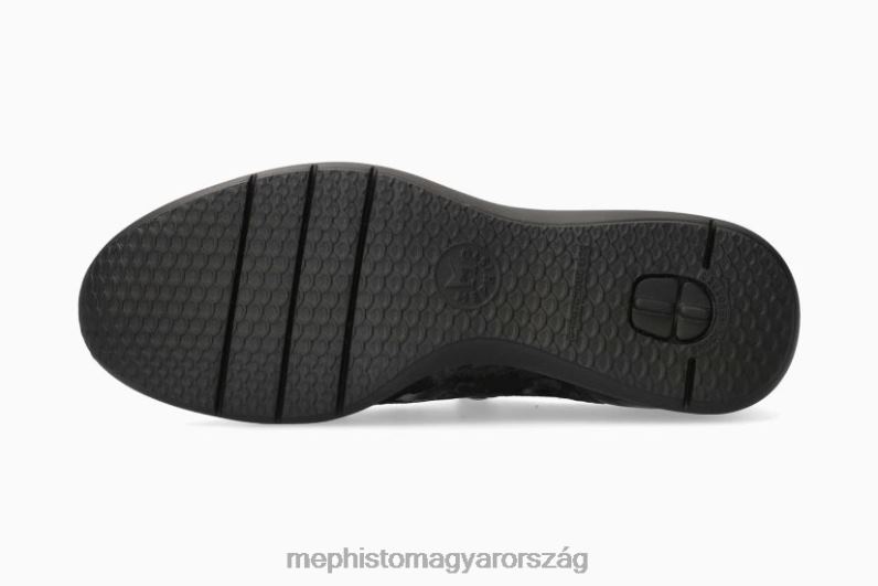 nők HL0DX301 monia fekete Mephisto tornacipő
