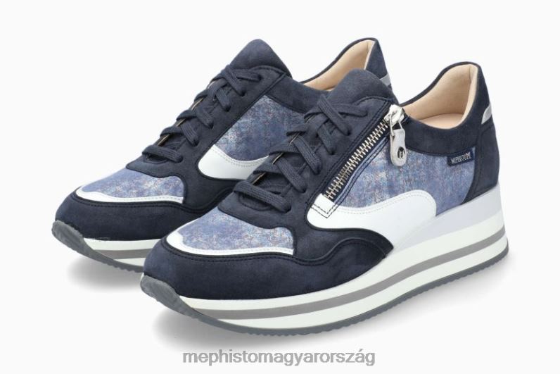 nők HL0DX32 olimpia farmer kék Mephisto tornacipő
