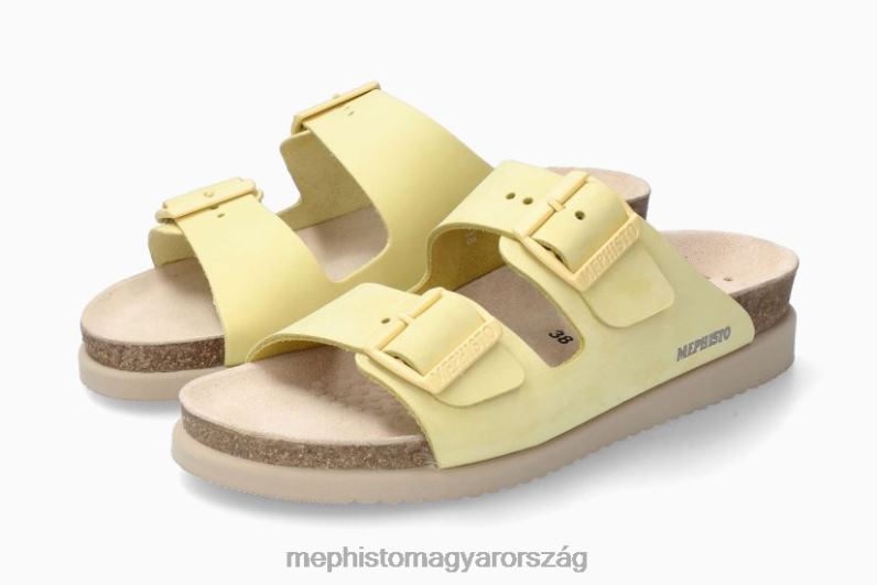 nők HL0DX37 hester sárga Mephisto szandál
