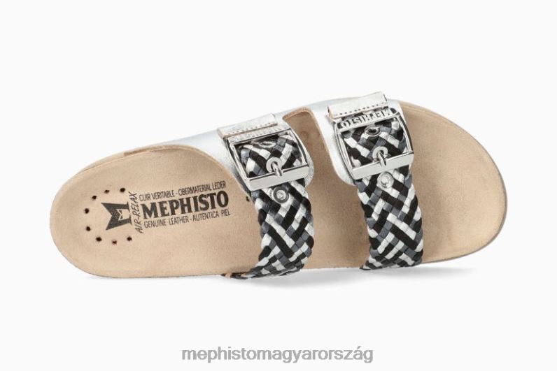 nők HL0DX374 hester csavar ezüst Mephisto szandál