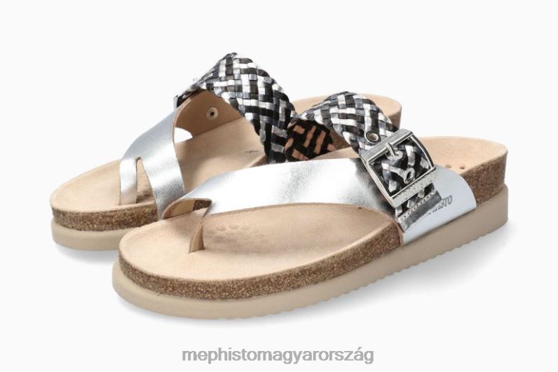 nők HL0DX375 heike csavar ezüst Mephisto szandál