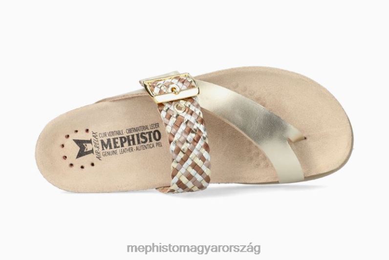 nők HL0DX376 heike csavar Arany Mephisto szandál