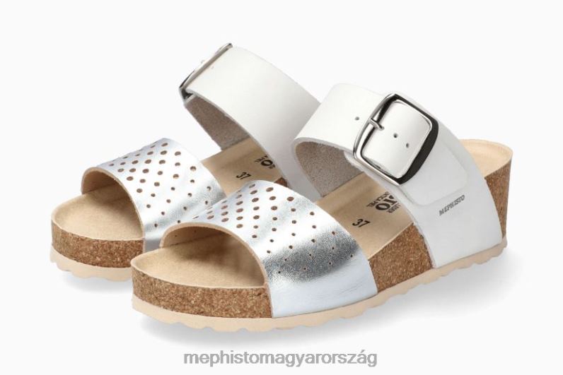 nők HL0DX377 valencia ezüst Mephisto szandál