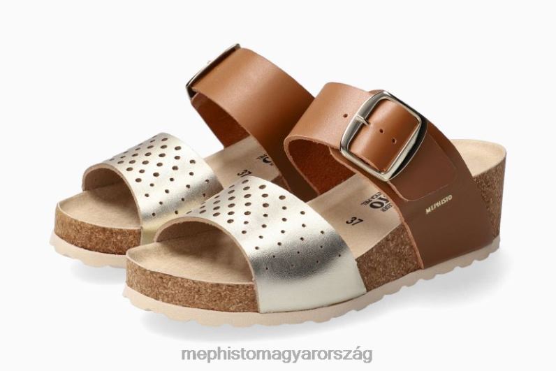 nők HL0DX378 valencia Arany Mephisto szandál