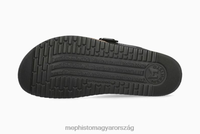 nők HL0DX383 pokoli szikra fekete Mephisto szandál