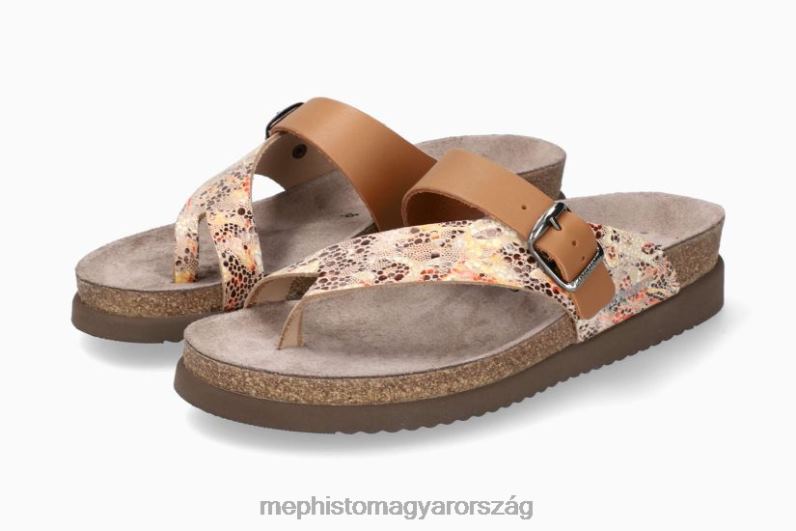 nők HL0DX390 helen mix homok Mephisto szandál