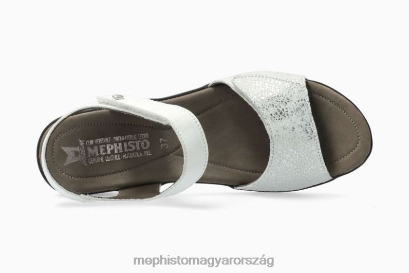 nők HL0DX394 pogácsa fehér Mephisto szandál