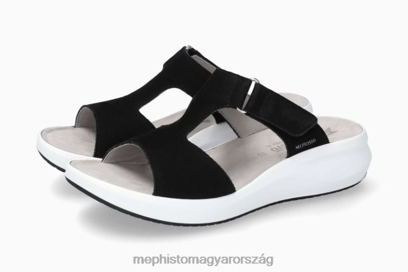 nők HL0DX397 pici fekete Mephisto szandál