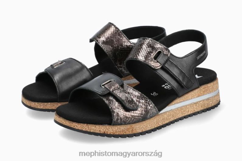 nők HL0DX44 jáde fekete Mephisto szandál