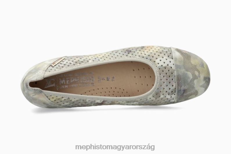 nők HL0DX64 Erika perf világos khaki Mephisto lakások