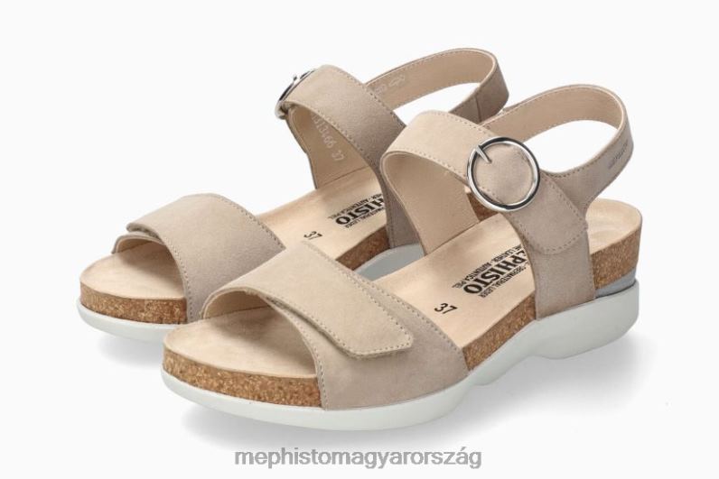 nők HL0DX70 oriana meleg szürke Mephisto szandál