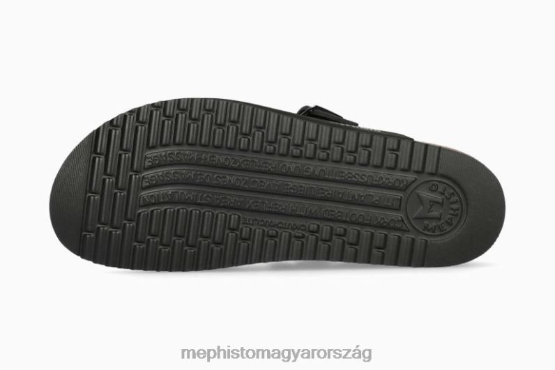 nők HL0DX74 hedina fekete Mephisto szandál