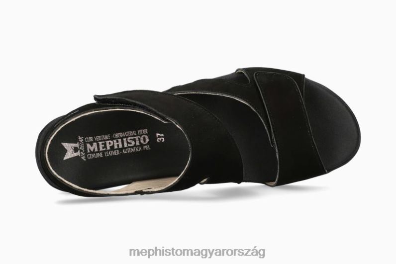 nők HL0DX85 paska fekete Mephisto szandál