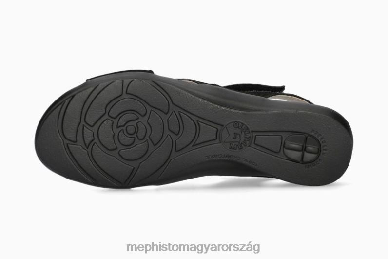 nők HL0DX85 paska fekete Mephisto szandál