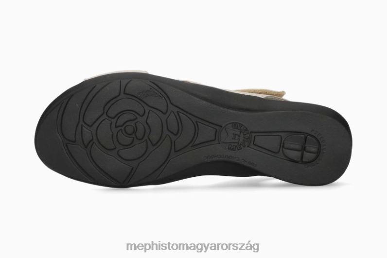 nők HL0DX86 paska világos szürkés Mephisto szandál