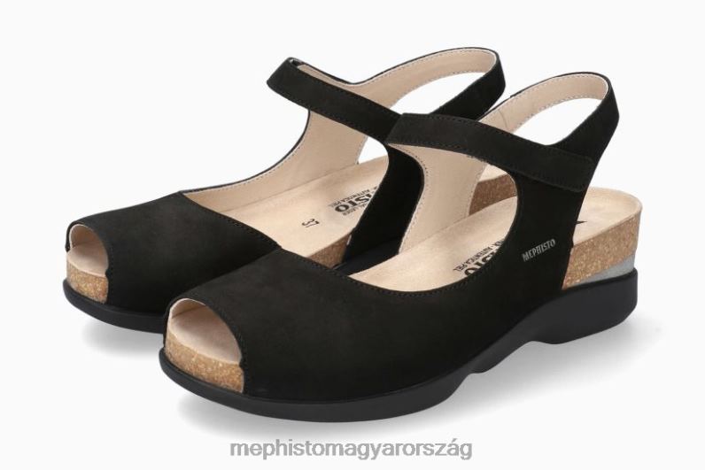 nők HL0DX90 orfea fekete Mephisto szandál