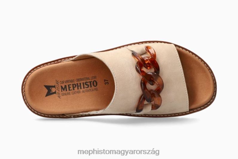 nők HL0DX92 Beverley homok Mephisto szandál