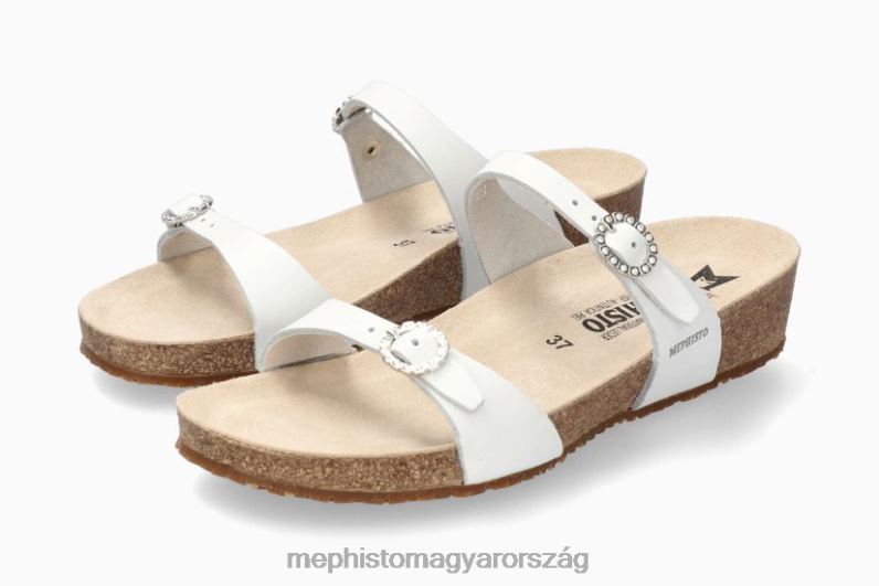nők HL0DX96 idelya fehér Mephisto szandál